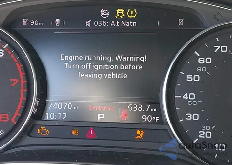 2018 Audi A4 2.0T Tech Ultra Premium/2.0T Ultra Premium z USA, uszkodzony, nr VIN WAUKMAF45JA153950